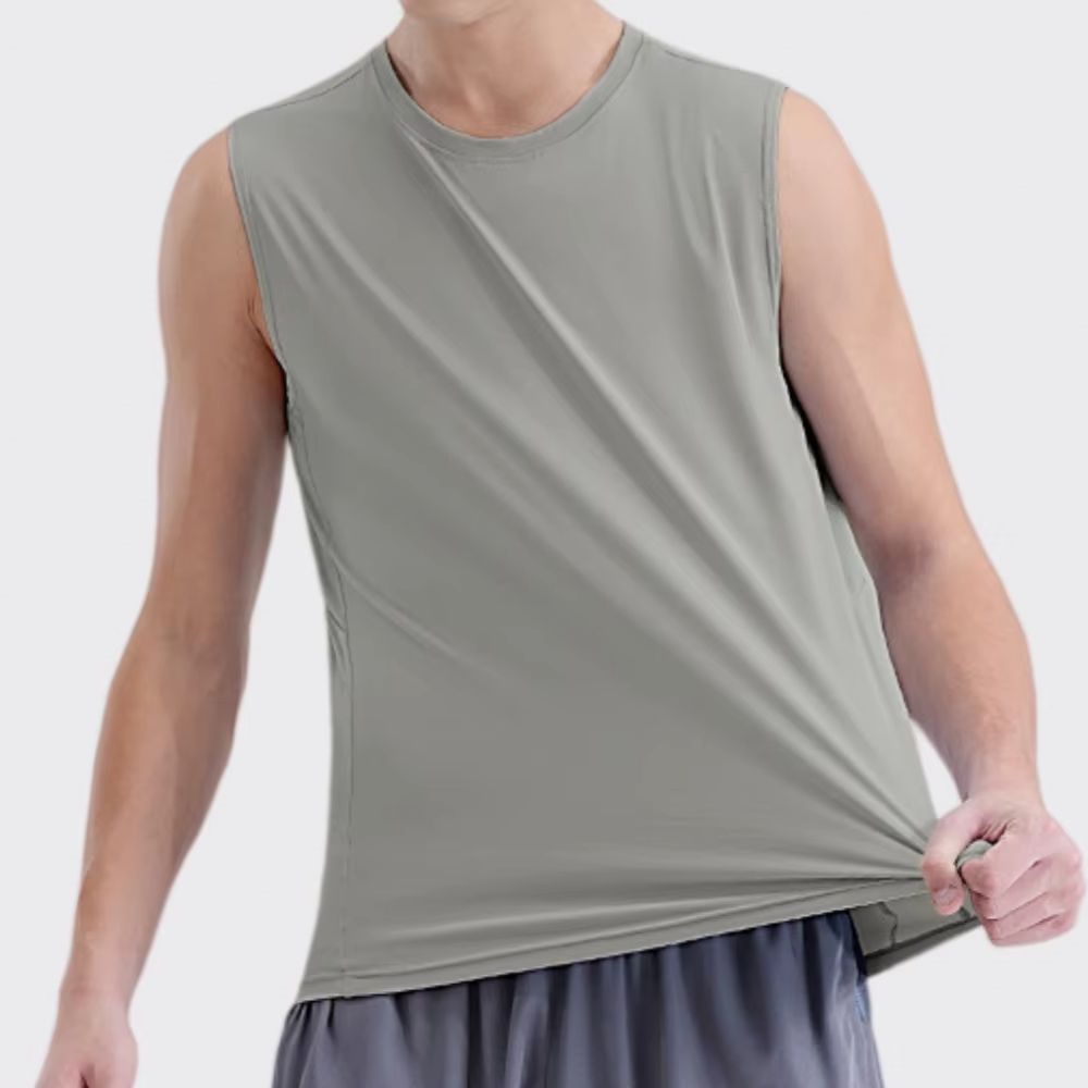 Sports Equipment Logos - Tank Top Binaraga Musim Panas Pria