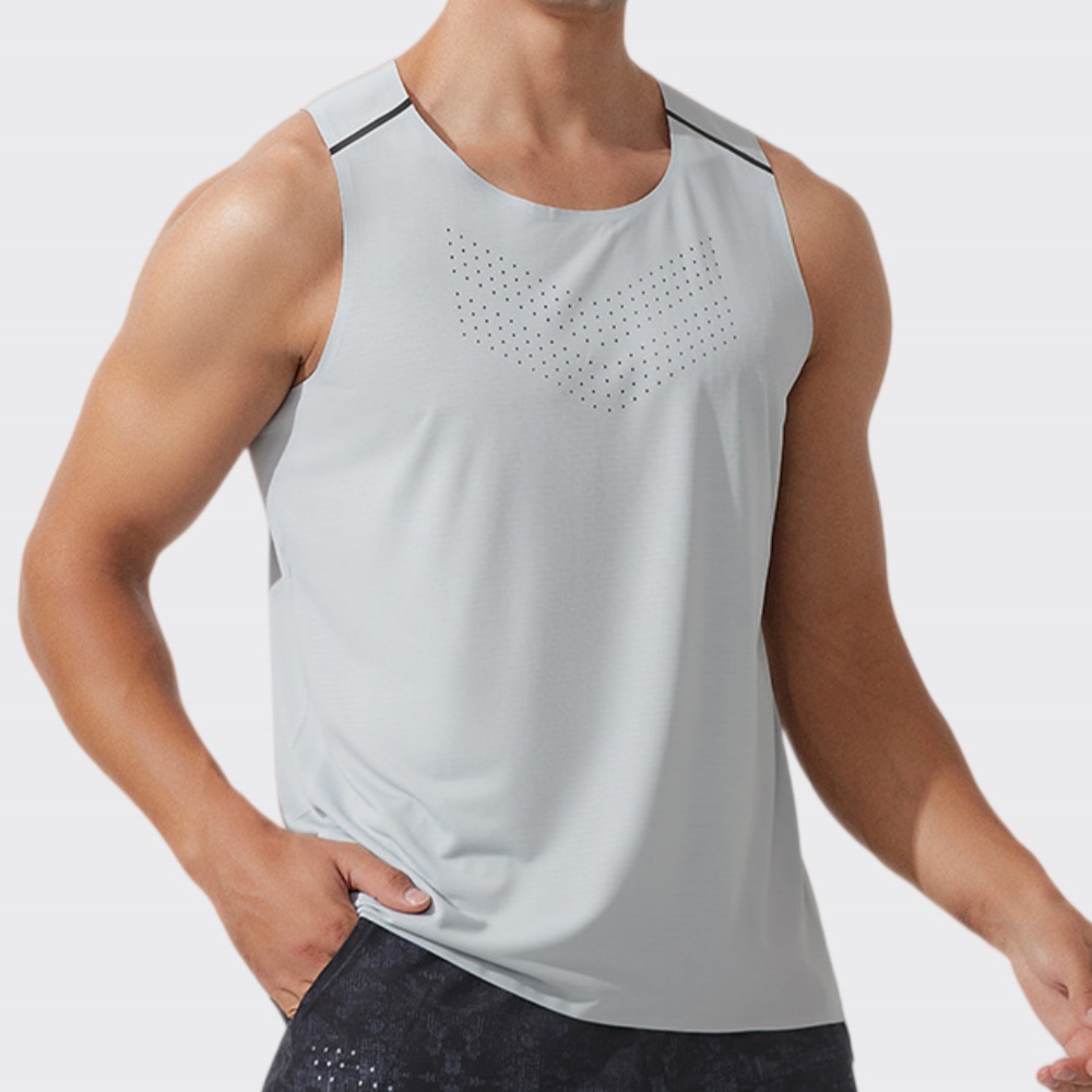 Sports Equipment Logos - Rompi Gym Pria Kaus Tanpa Lengan