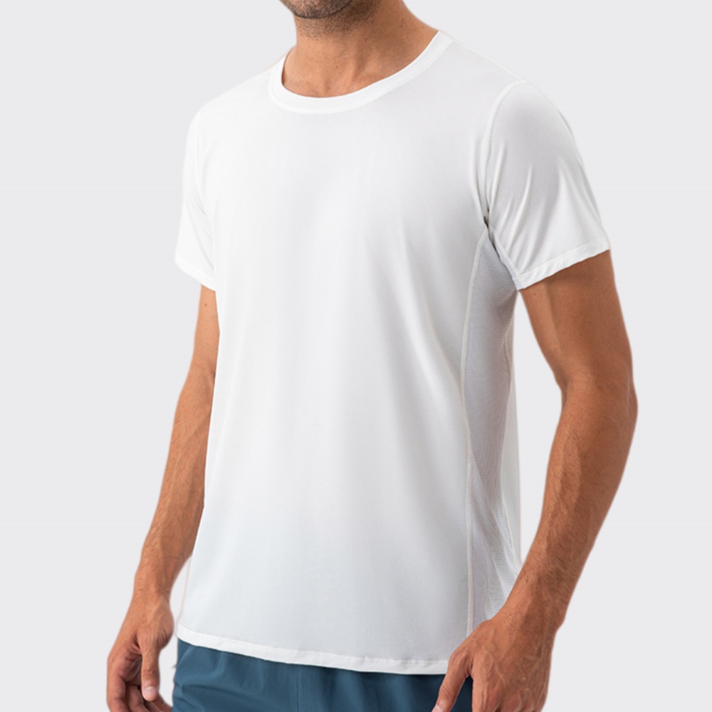 Kaos Olahraga Cepat Kering Len - Sports Equipment Logos ulasan dan harga