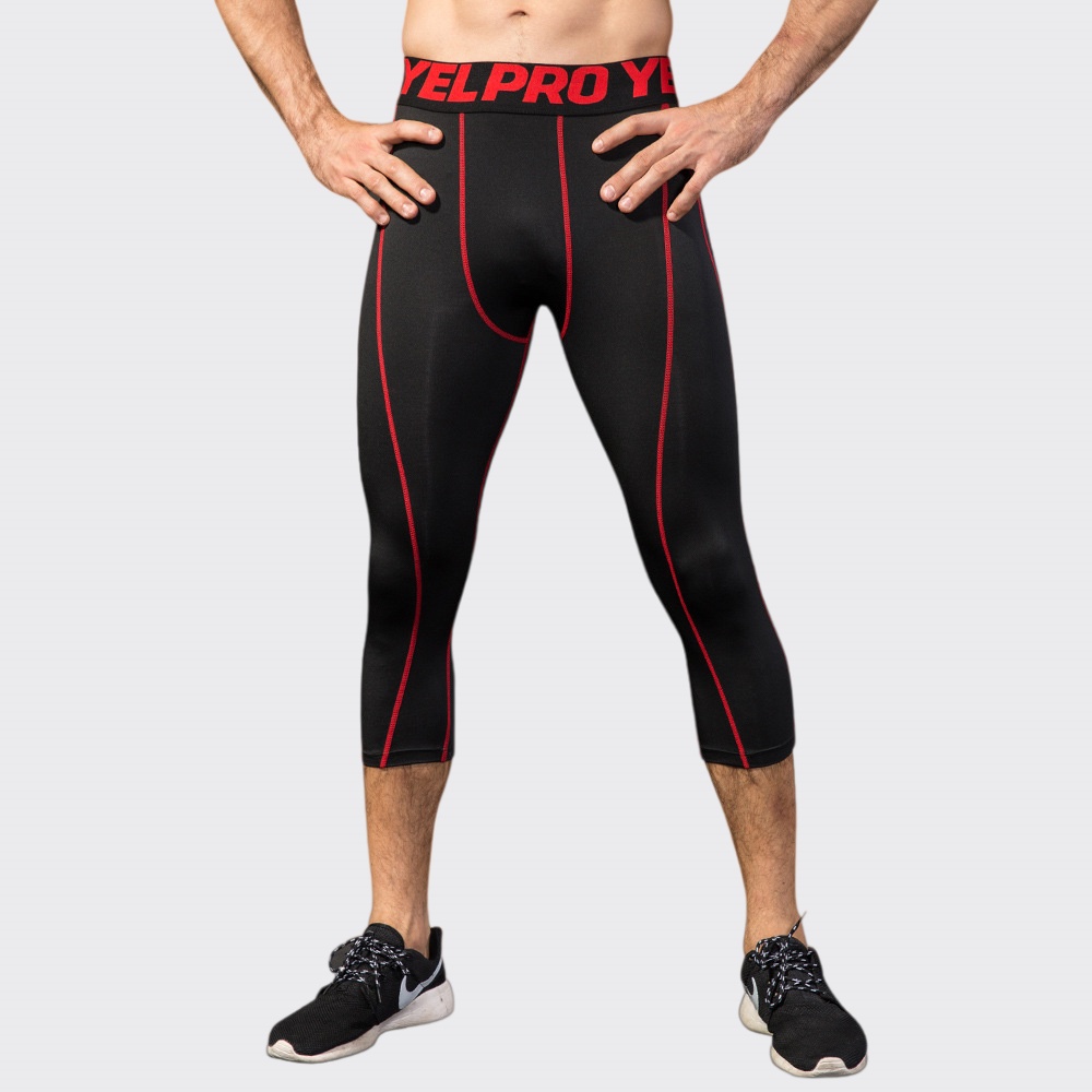 Legging Kompresi Pria untuk Fi - Sports Equipment Logos ulasan dan harga