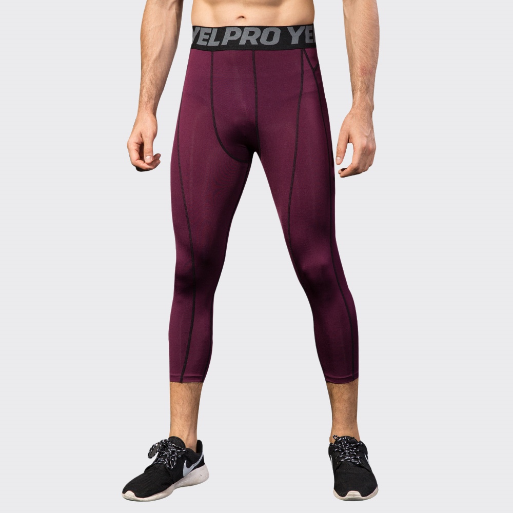 Legging Kompresi Pria untuk Fi - Sports Equipment Logos ulasan dan harga
