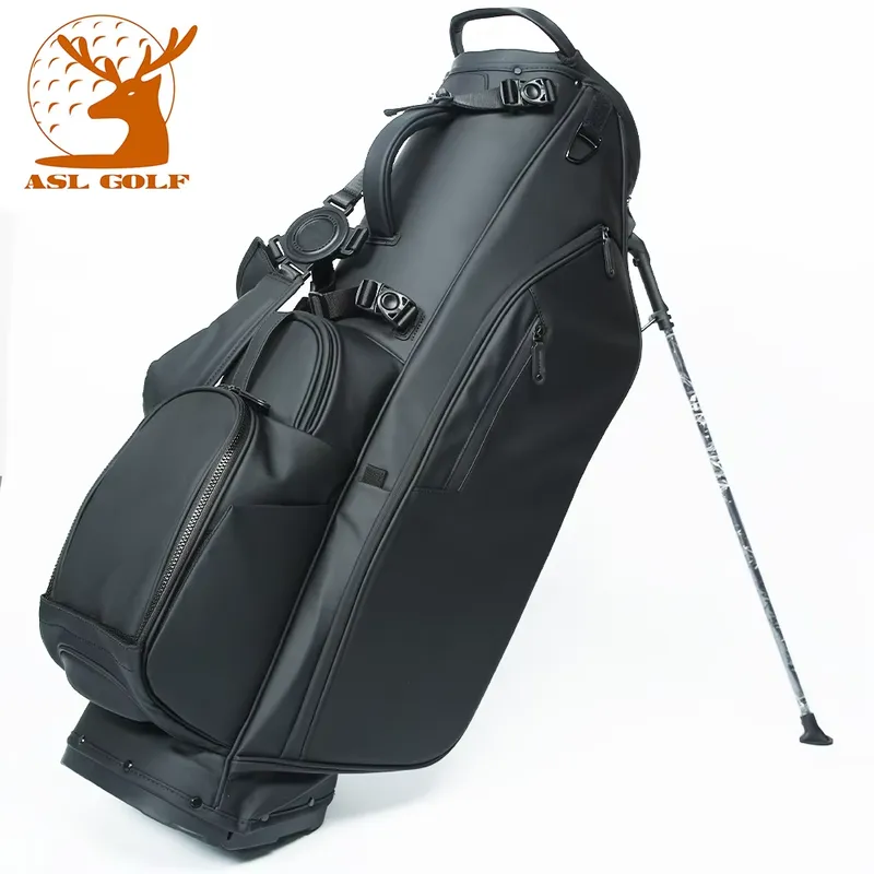 Tas Golf Stand Bag Kulit PU Co - Sports Equipment Logos ulasan dan harga