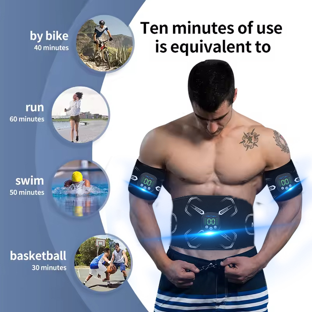 EMS Stimulator Otot Pelatih Pe - Sports Equipment Names ulasan dan harga